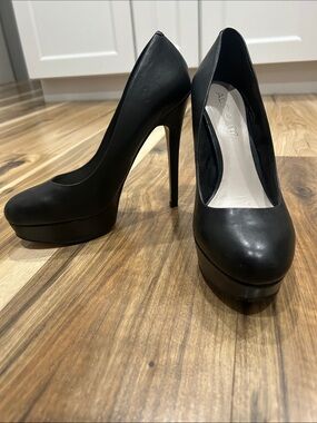 ALDO Black Platform Stiletto Pumps - High Heel Women's Shoes